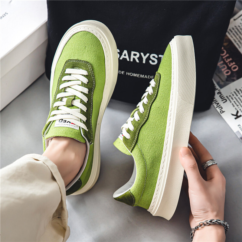 Canvas 2024 New Summer Breathable Casual Board Black Low Top Cloth Men's Flat Bottom Sports Trendy Shoes