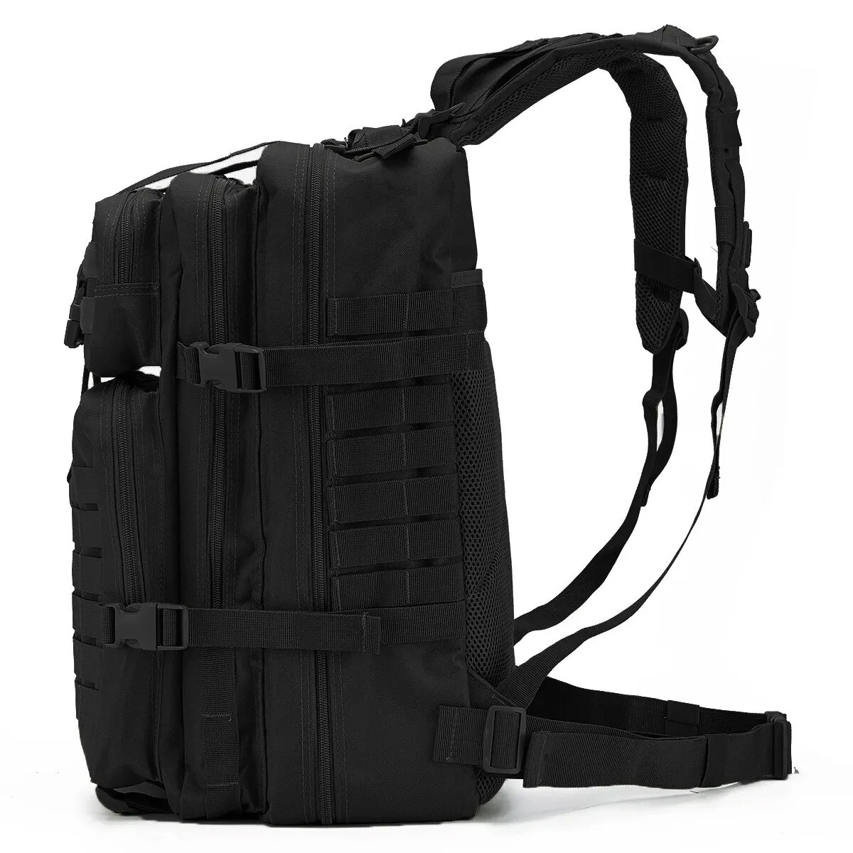 QT QY 50L Mens Tactical Backpack Survival Travel Bag Hking Outdoor 3P Assault Bag EDC Molle Bag Used for Hiking Hunting ww 241008