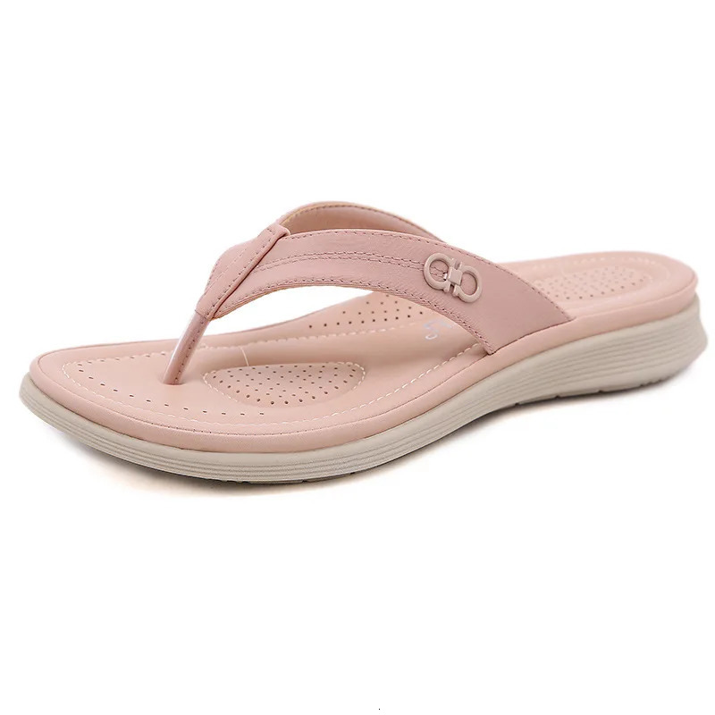 SIKETU Brand Women Flip Flops Summer Beach Sandals Arch Casual Flat Slides Comfortable Outdoor Shoes for Girl Clip Toe Work 240924