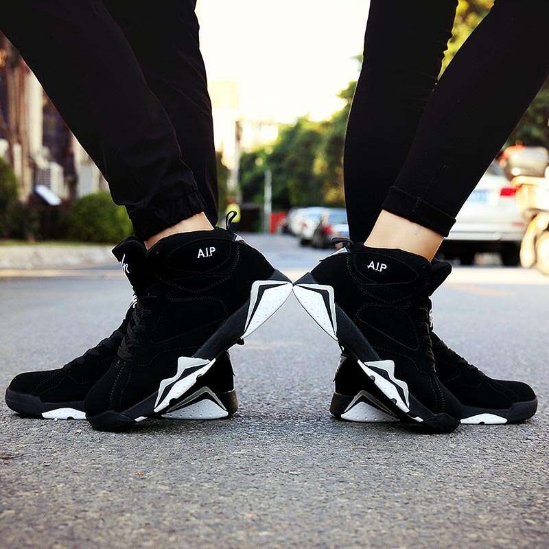 High Top Outdoor Running Men Sneakers for Women Sport Winter Man Shoes Black Baskets Trainer Aquatic Sneakrs Gym