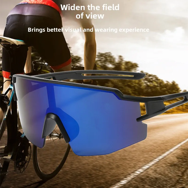 UV Resistant Unisex Sport Sunglasses - Durable & Stylish Eye Wear for Cycling Enthusiasts