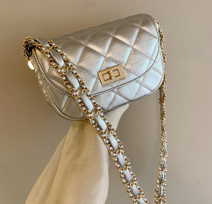 Designers Bag Chain Versatile New Design Crossbody Bag Triple Sier Pink Free Shipping