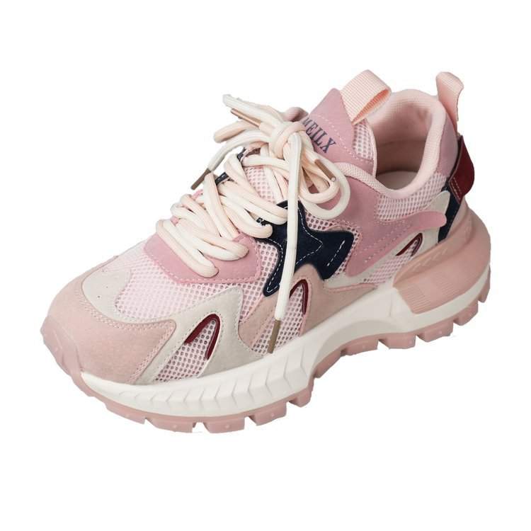 Women's Thick soled Forrest Gump Shoes 2024 New Sports and Leisure Versatile Shoes