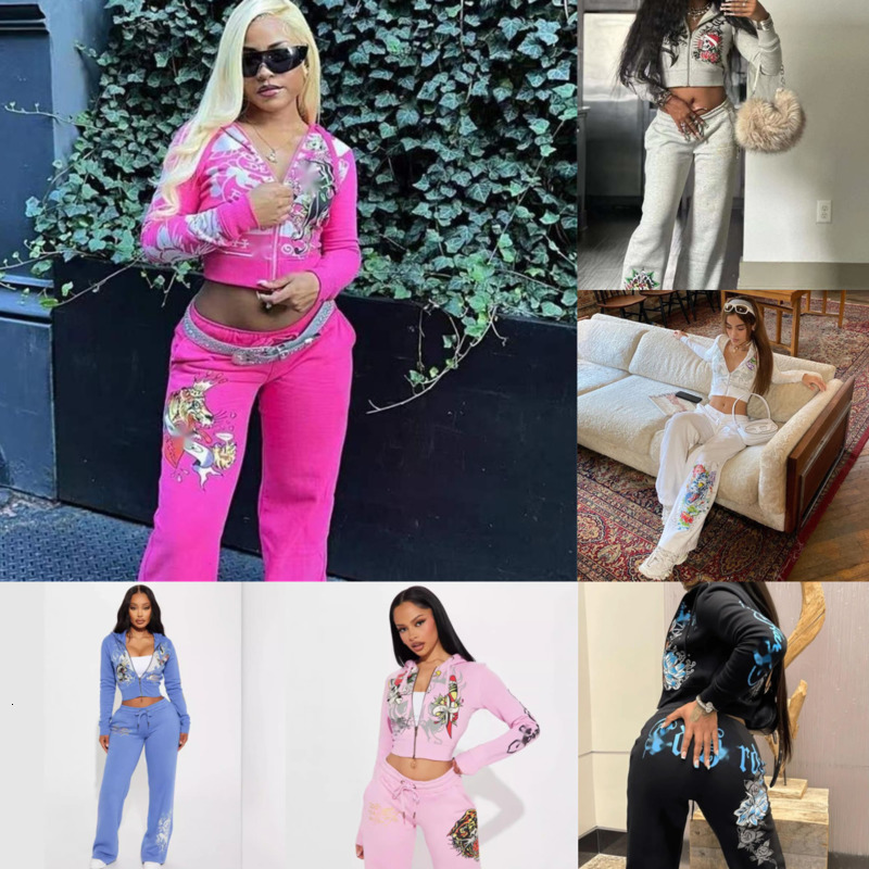 Designer Tracksuits For Womens Hoodies Fashion Positioning Printed Sweater Two Piece Set New Style Hooded Sweatshirt And Pants C260312