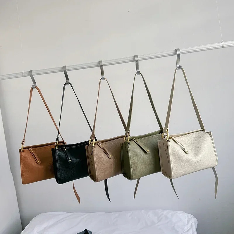 Home>Products>PU Zipper>High Quality Shoulder Bag>Solid Color High Quality Fashion Cross Body Bag 240930