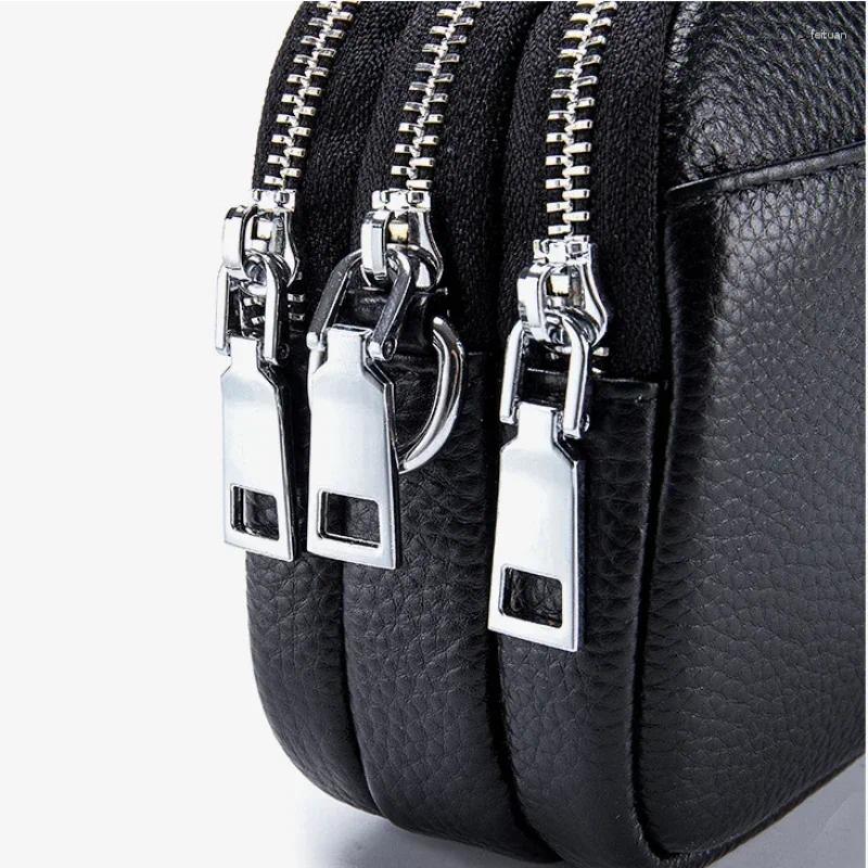 Shoulder Bags Genuine Leather One Bag Women Casual Crossbody Designer Small Handbag Lipstick Key Phone Pouch Case For Female B5 h7