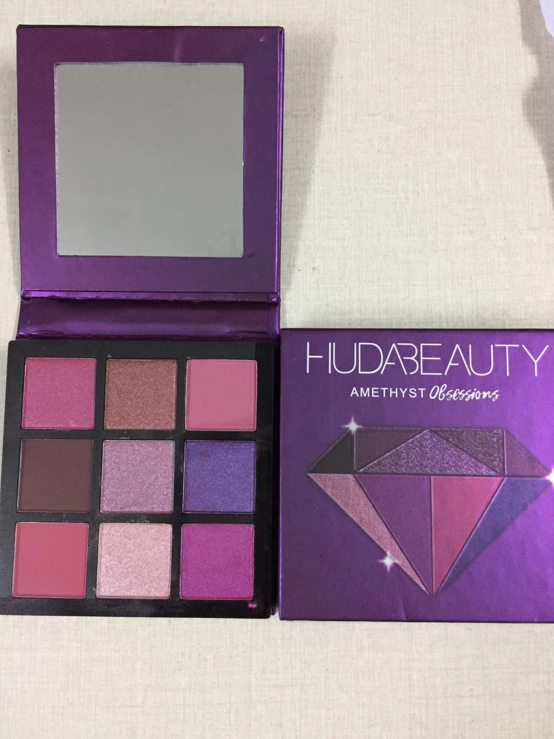 HUDA BEAUTY eye shadow pallet eyeshadow Cosmetics ruby gemstone coral bsessions eyeshadow 5 model beauty