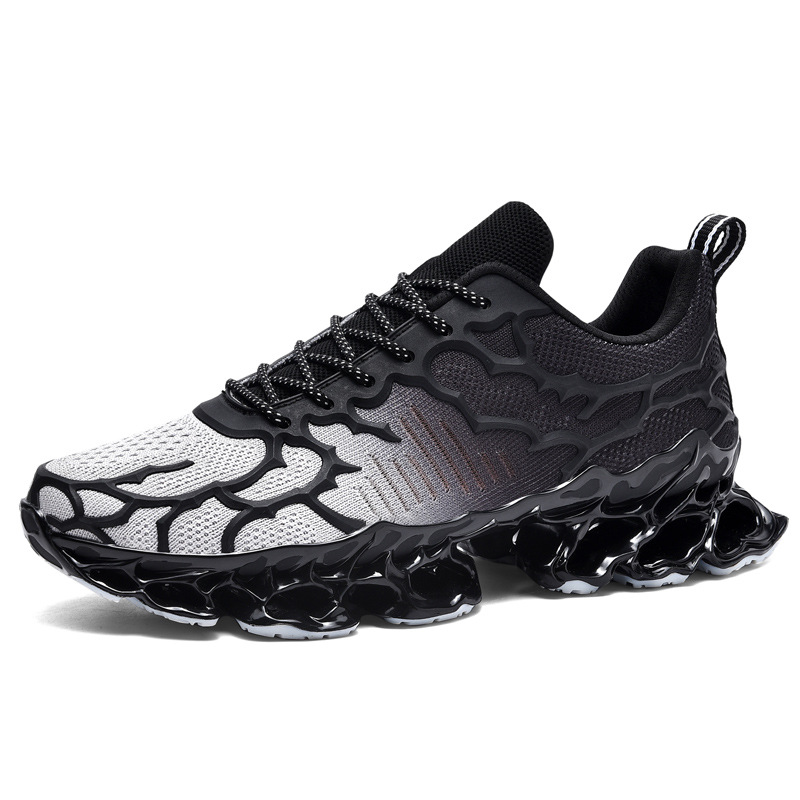 Running Shoes for men Platform Sneakers Non-Slip Lace Up Trainer Comfortable Breathable Shoes Walking Shoes