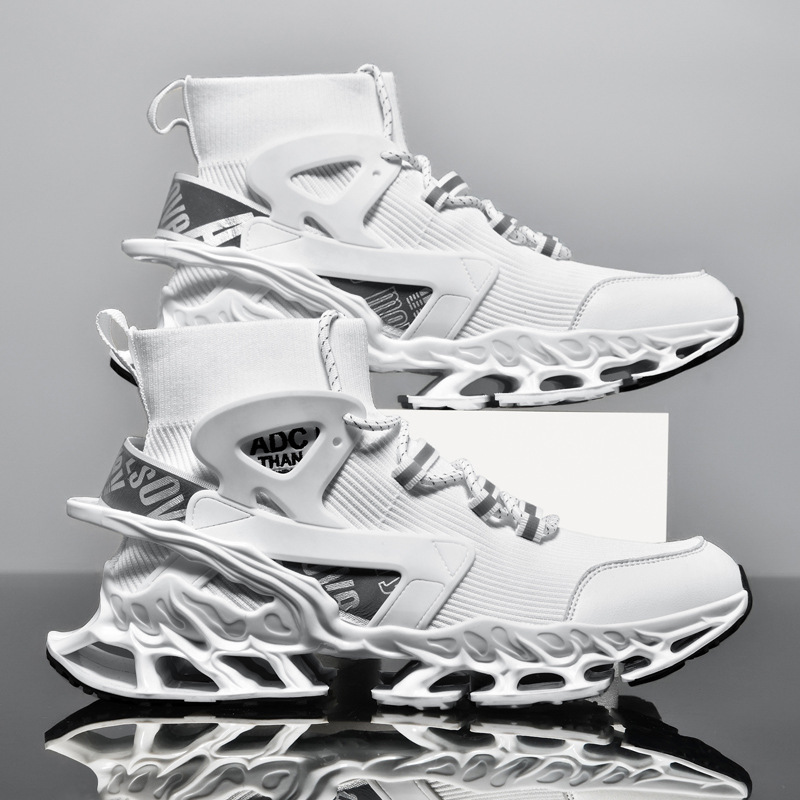 Running Shoes for men Platform Sneakers Mesh Trainer Race Breathable Shoes fashion Outdoor Tennis