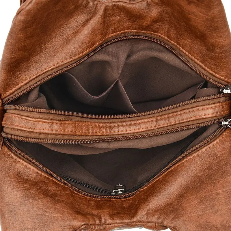 Large Capacity Female Shoulder Bag Ladies Leather Messenger Bags Handbags Women Bags er Crossbody 240929