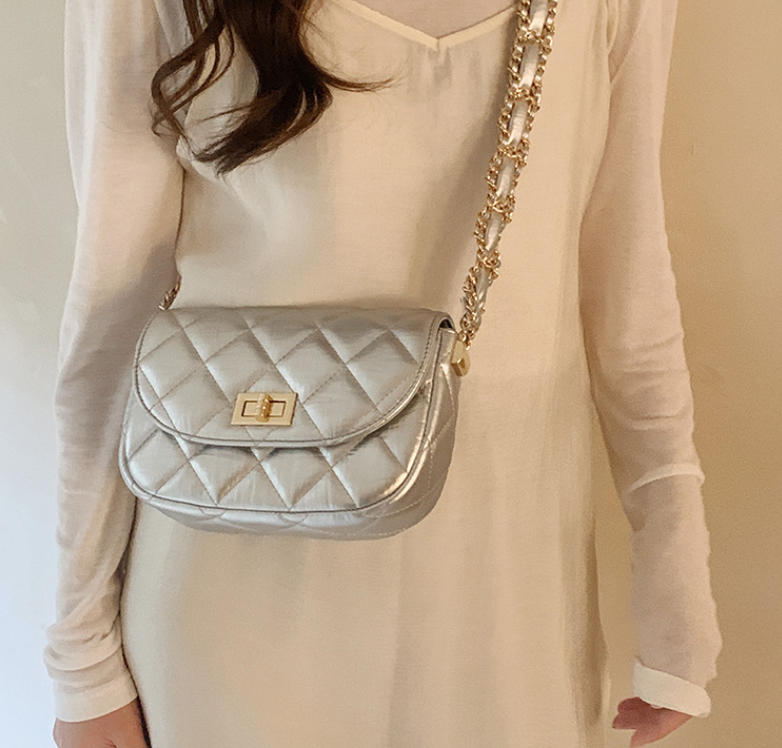 Designers Bag Chain Versatile New Design Crossbody Bag Triple Sier Pink Free Shipping