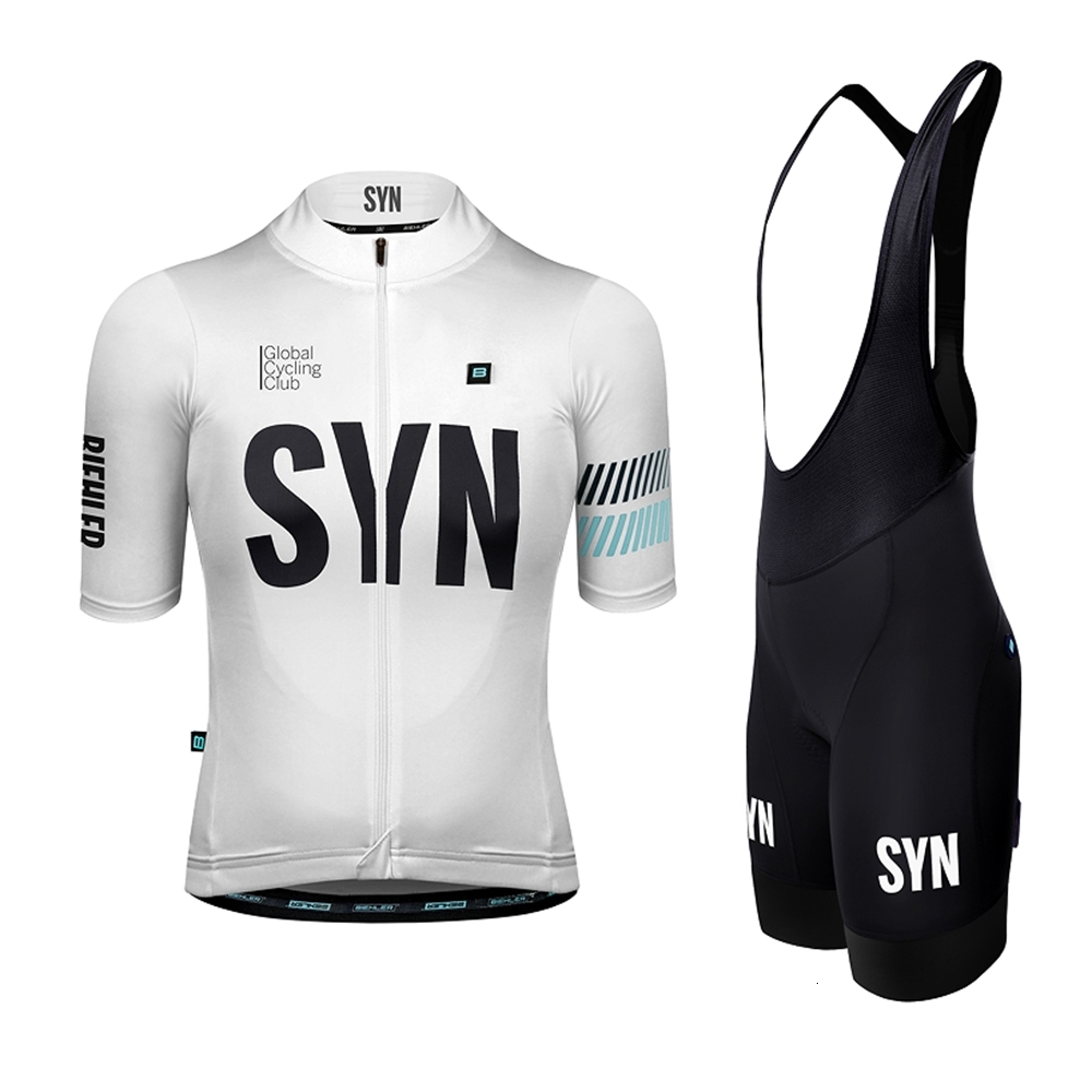 Summer SYN Team Cycg Set Women Biehler SYNDICATE Short Sleeve Jersey And Bib Shorts Pro Race Bicycle Clothing Suit