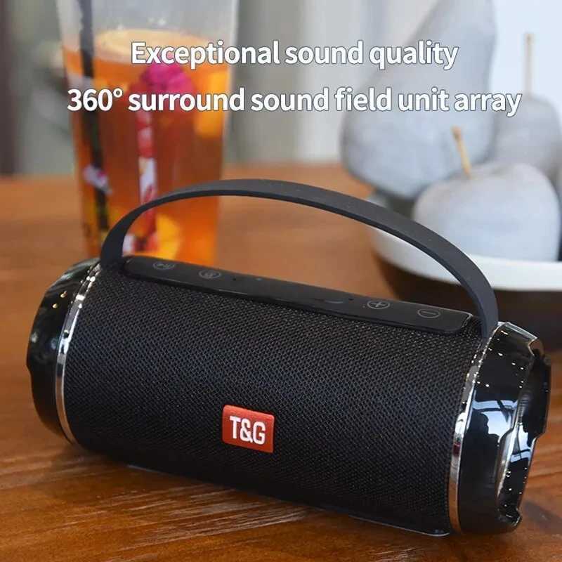 Portable Caixa De Som BT speaker wireless speaker subwoofer radio FM waterproof speaker music Bocina Coluna Blootooth M241004