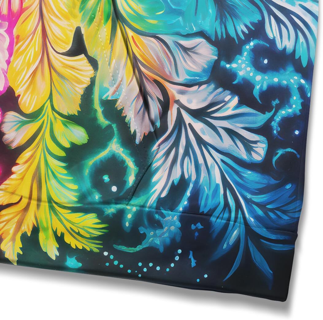 Hoodie for Mens Womens Men Psychedelic Colorful Tie-Dye 3D Printing Hoodies Mysterious Floral Totem Hooded Sweatshirts Pullover Graphic cool