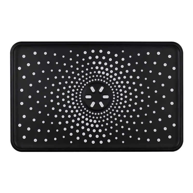 Showerhead Square Shower Set Heads Rainfall Large Head Black Rain Waterfall For Bath Bathroom Accessories R230627 head room