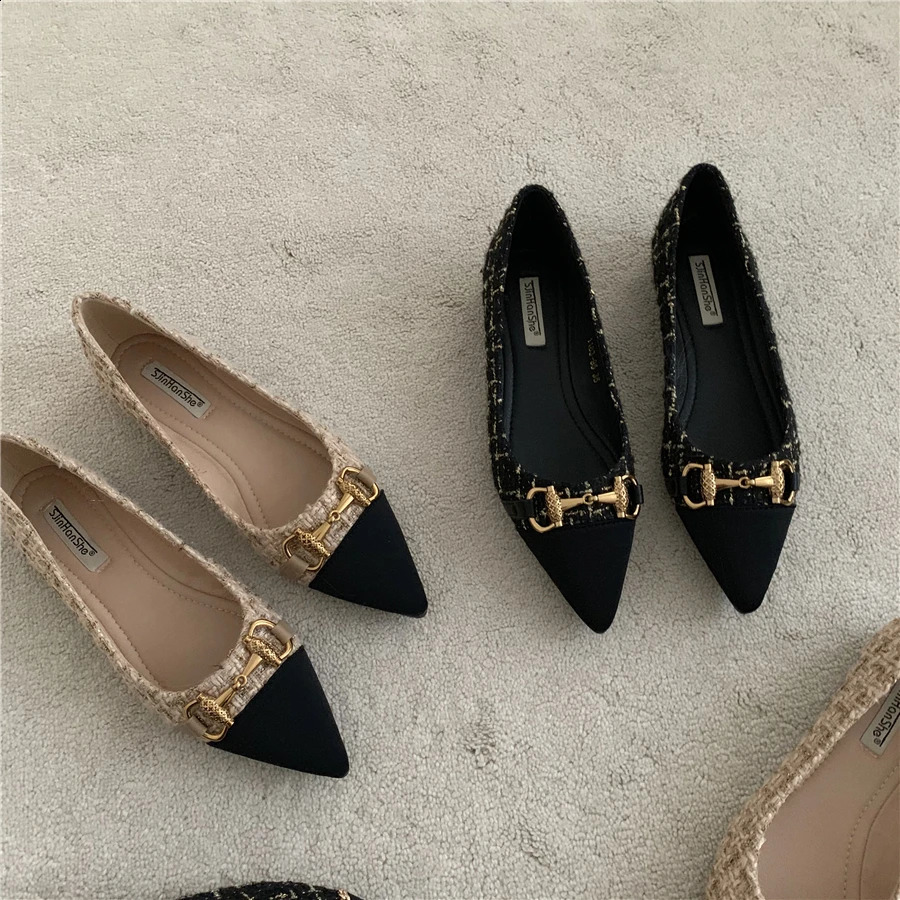 flat shoes single shoes light shoes womens soft soles comfortable ballet shoes large womens work shoes 240923