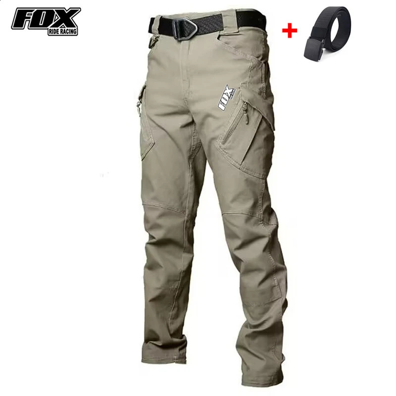 FOX RIDE RACING Cycling Long Pants Mens Mountain Bike Trousers Motocross Bicycle Bottoms Mtb Enduro Pant Pantalon Ciclismo 240923