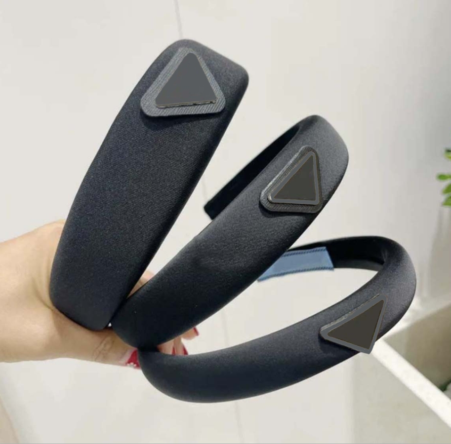 Designer Triangle Headbands Hair bands For Women Girl Brand Elastic Headband Sports Fitness Headband Head Wrap 2cm 3cm 4cm