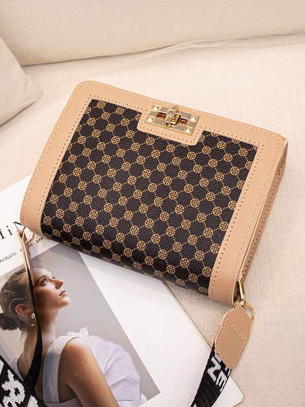 Handbags Fashion Shoulder Bag Plaid Pattern Crossbody Square Purse For Womens Ladies Casual Bags s
