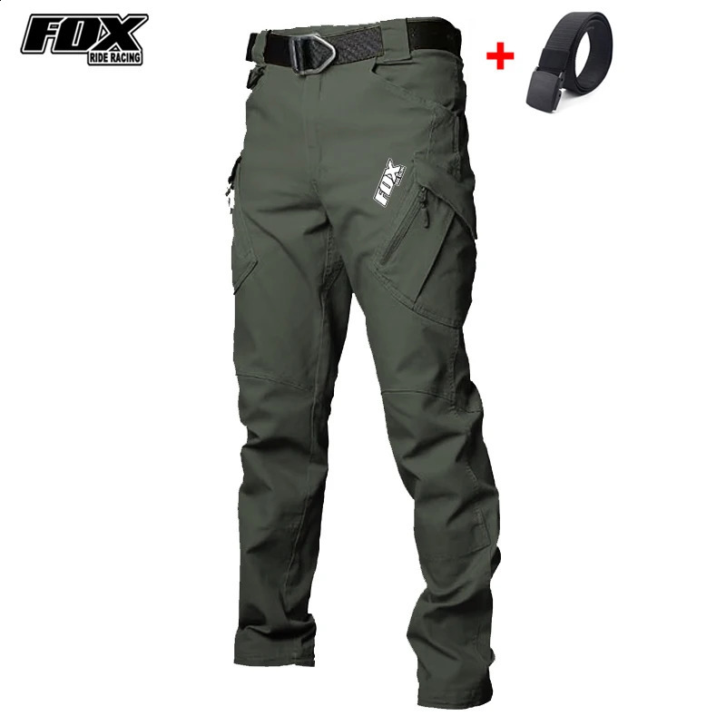 FOX RIDE RACING Cycling Long Pants Mens Mountain Bike Trousers Motocross Bicycle Bottoms Mtb Enduro Pant Pantalon Ciclismo 240923