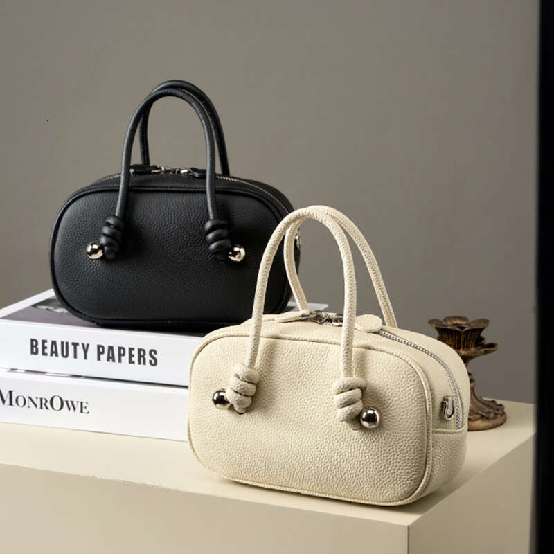 2024 New Women Versatile Shoulder Handbag Lady Simple And Elegant Genuine Leather Crossbody Bag Fashionable Girl's Underarm Bags