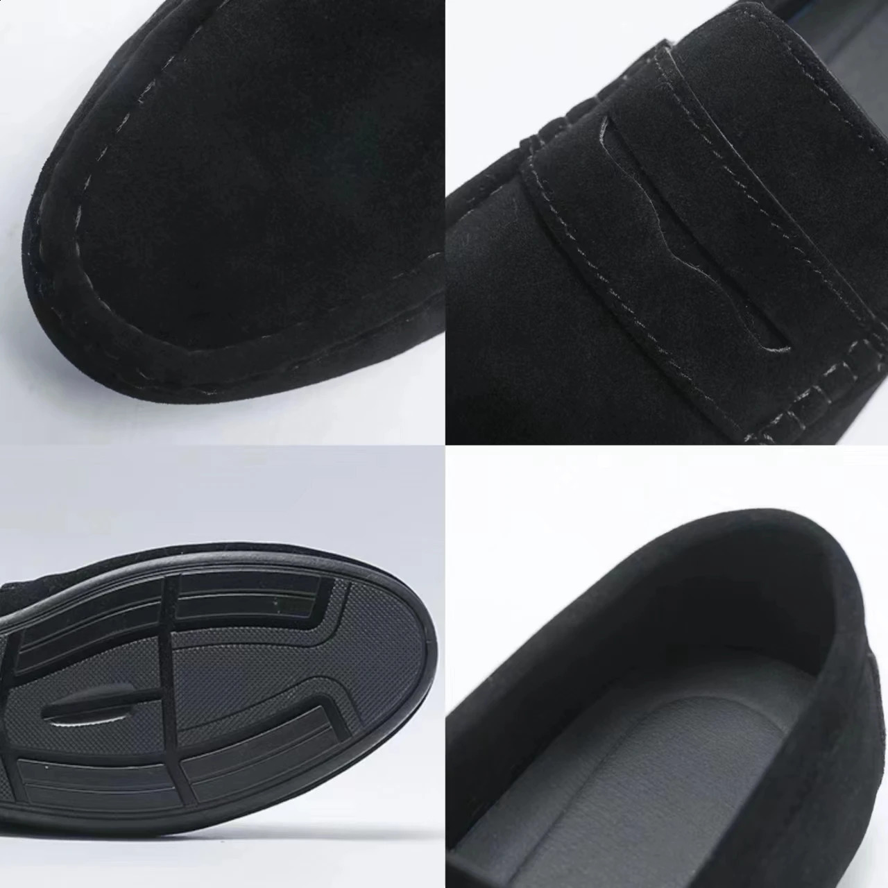 Mens casual shoes summer Moccasins mens casual shoes non slip flat lightweight soft slip driving shoes Sapatenis Masculino 240930bj