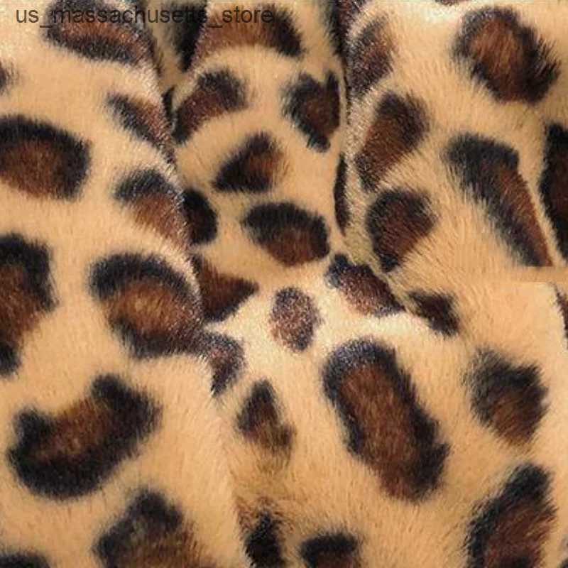 Jackets Girl Leopard Print Jacket Fleece Velvet Thicken Coat for Children Autumn Winter Cotton Padding Outwear 1 To 8 Years Kids Clothes L240910