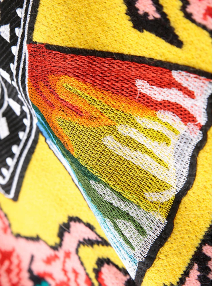 Women Vintage Warm Thicken Sweaters UFO Clouds Jacquard Pullovers Winter Autumn Knitted Retro Loose Tops Blusas C012 240925