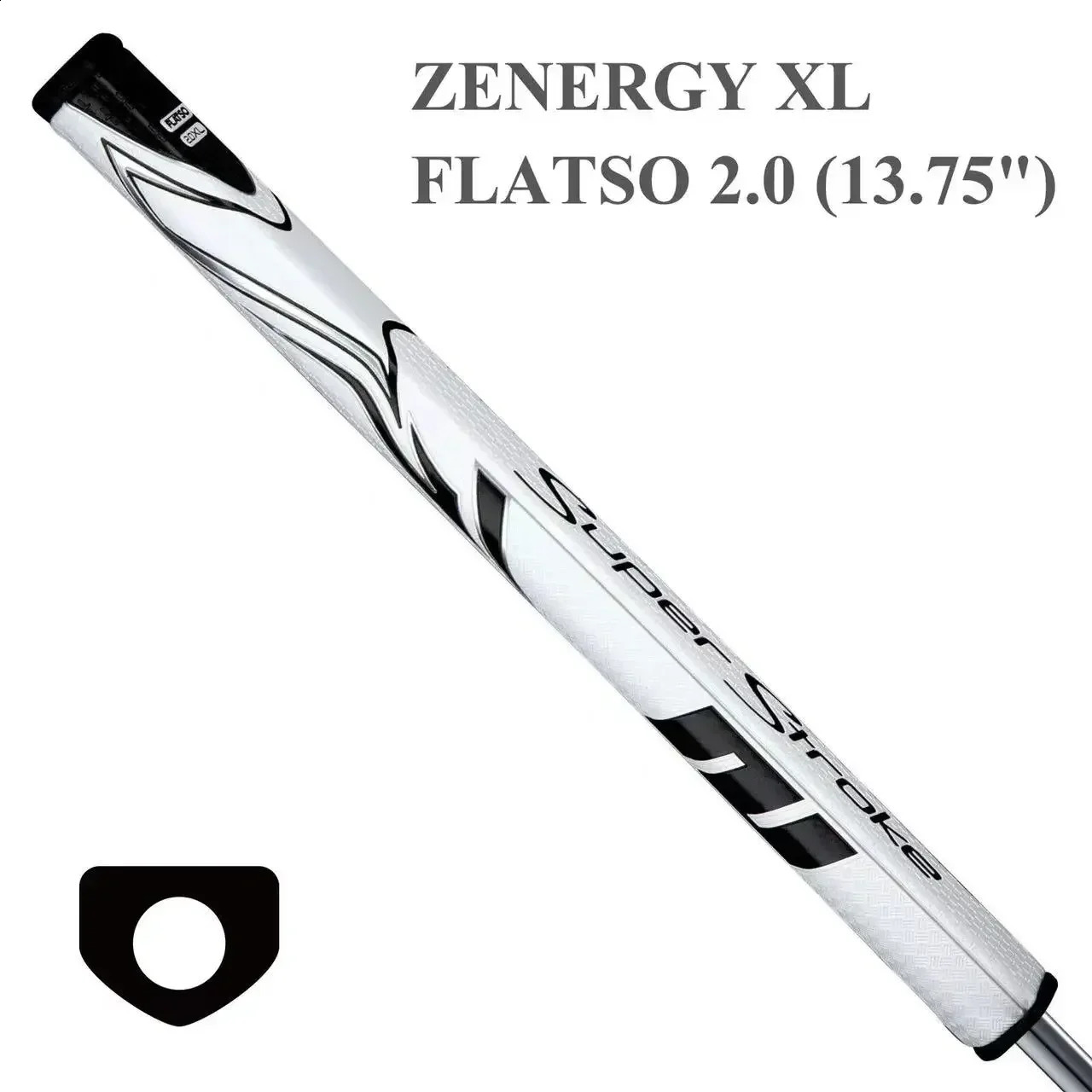 Putter Grips 2.0 Size Golf Grip Super Golf Putter Extended Version 35cmGrip Non-slip Wear Resistant Golf Putter 240923