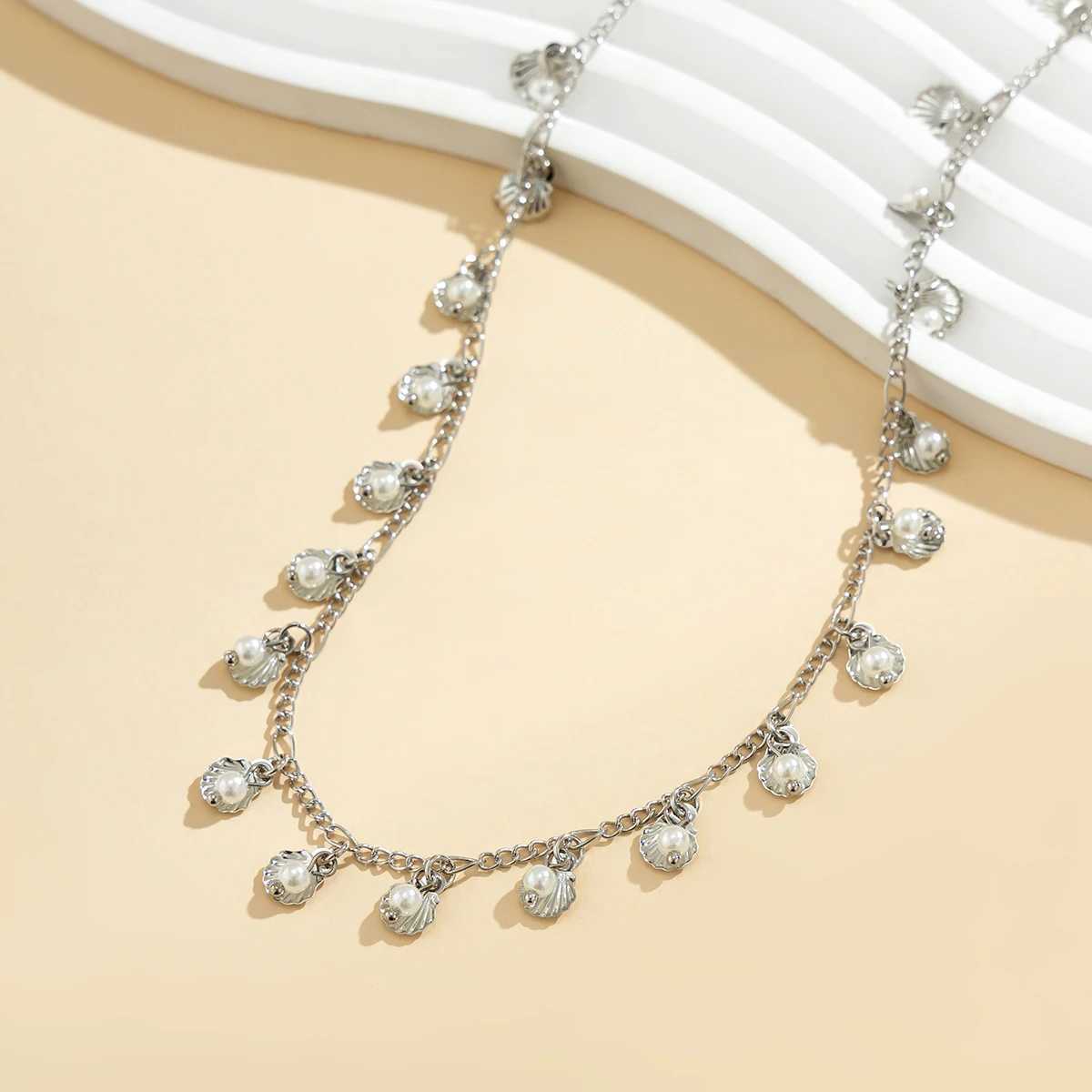 Ingemark Vintage Tiny Conch Lingerie Chain Waist Belly Belt for Women Summer Bikini Festival Rave Body Jewelry Y2K AccessoriesX240930