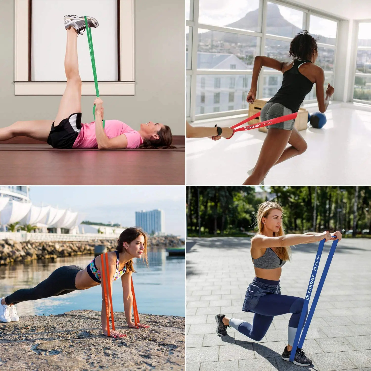 Durable strap 41 Crossfit strength rubber ring power extender suspension exercise rubber pull up strap 240930