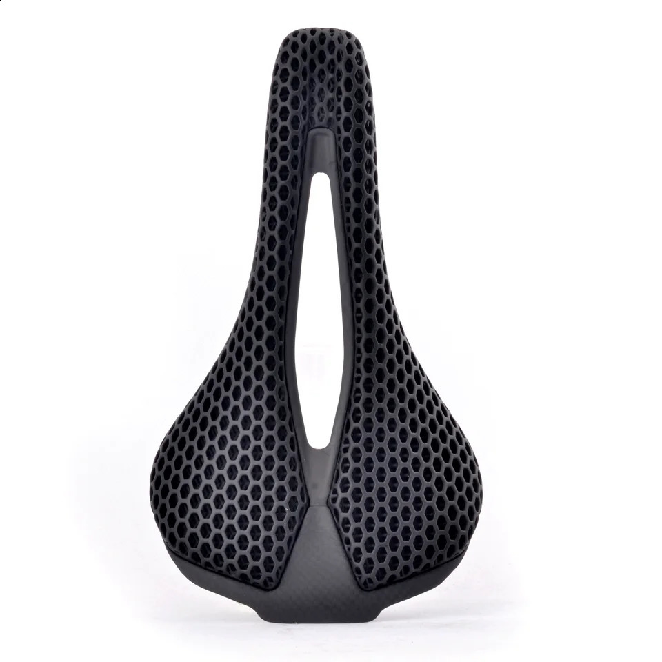GOLDIX 3D Printing Bicycle Carbon Saddle Ultra Light Highway MTB Racing Saddle Bicycle Cushion Bicycle Seat Accessories 240923 - view 7