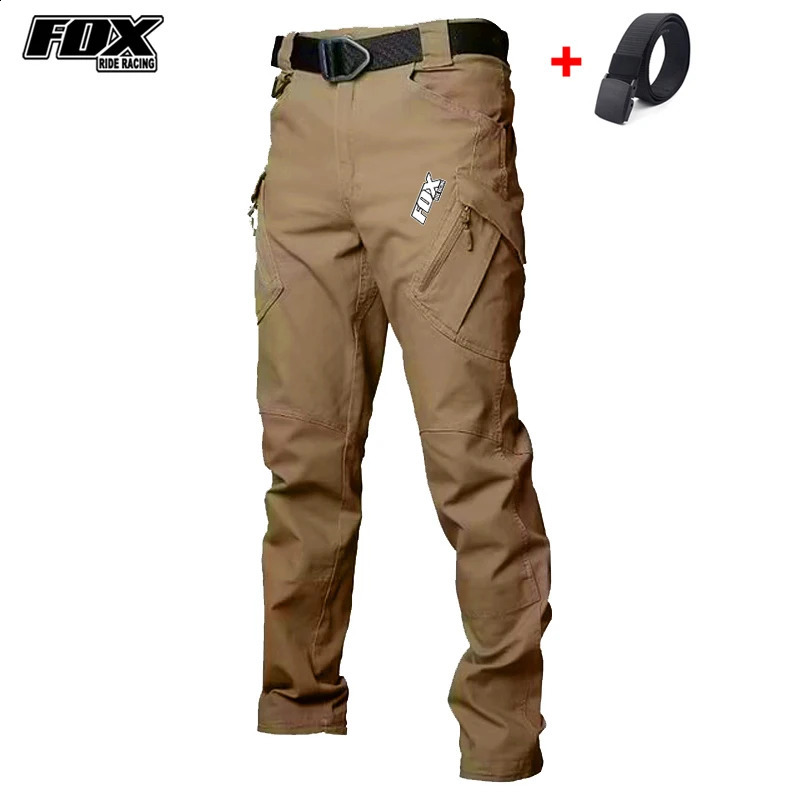 FOX RIDE RACING Cycling Long Pants Mens Mountain Bike Trousers Motocross Bicycle Bottoms Mtb Enduro Pant Pantalon Ciclismo 240923