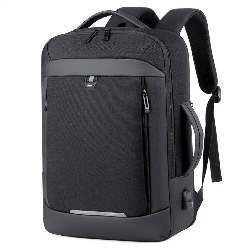 17 Inch Business Laptop Backpack Waterproof Notebook For Men School Book Bag Expandable Multifunction USB Charging Man Backpac 240924
