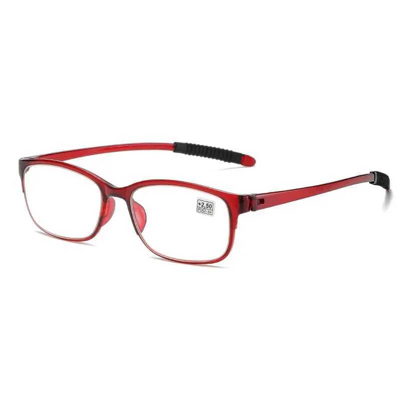 TR90 Reading Glasses Women Men Square Presbyopic Eyeglasses Female Male Hyperopia Eyewear Diopter Magnifying SpectaclesXJ240907