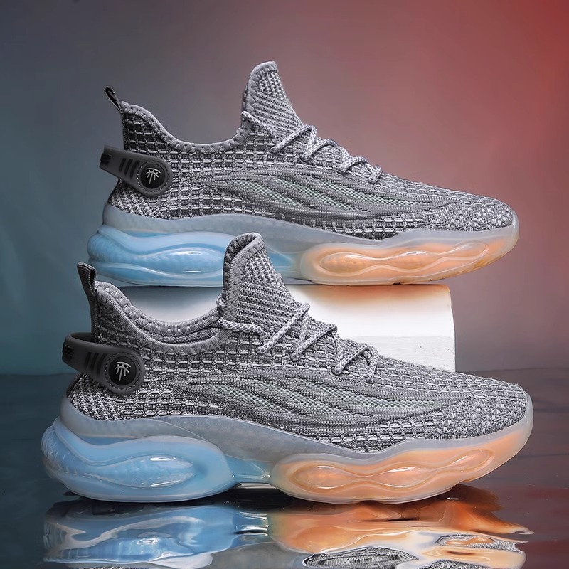 2024 new designer shoes versatile running shock-absorbing air cushion sports men's casual height increasing black fashion shoes casual shoes