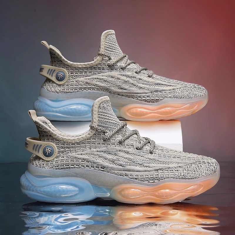 2024 new designer shoes versatile running shock-absorbing air cushion sports men's casual height increasing black fashion shoes casual shoes