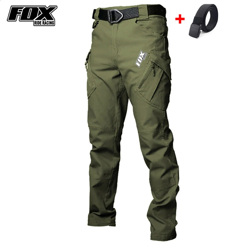 FOX RIDE RACING Cycling Long Pants Mens Mountain Bike Trousers Motocross Bicycle Bottoms Mtb Enduro Pant Pantalon Ciclismo 240923