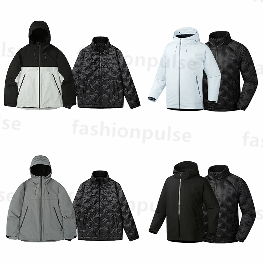 Windbreaker ARC removable lining Outdoor zipper jackets Waterproof warm Jackets For sports Men Women SV/LT GORE-TEXPRO Male Casual Lightweight Hiking