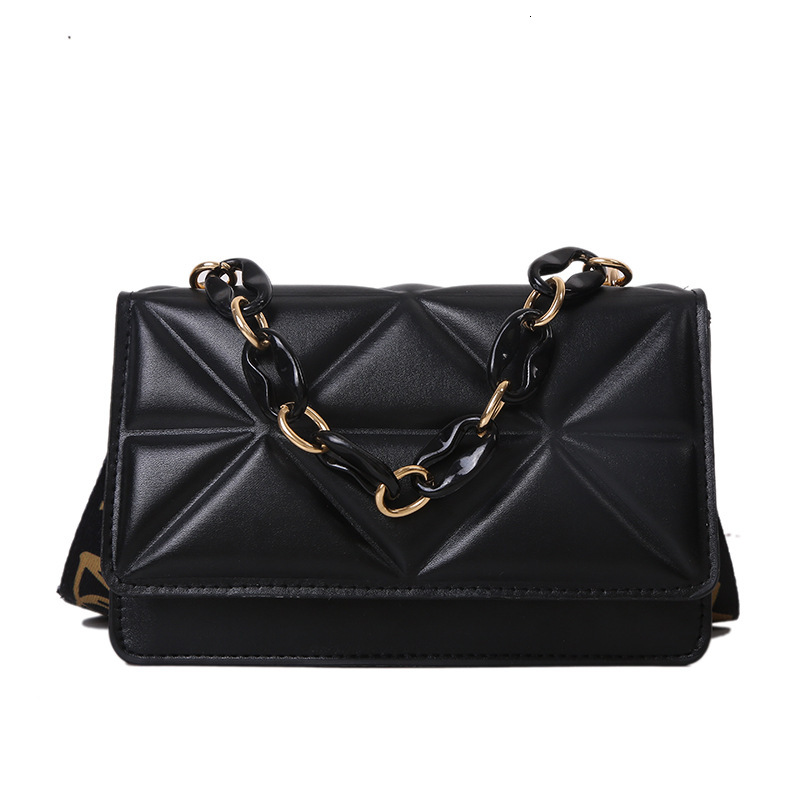 Casual handbag for women in autumn 2024, trendy and fashionable, internet famous single shoulder small square bag, simple ins broadband crossbody bag