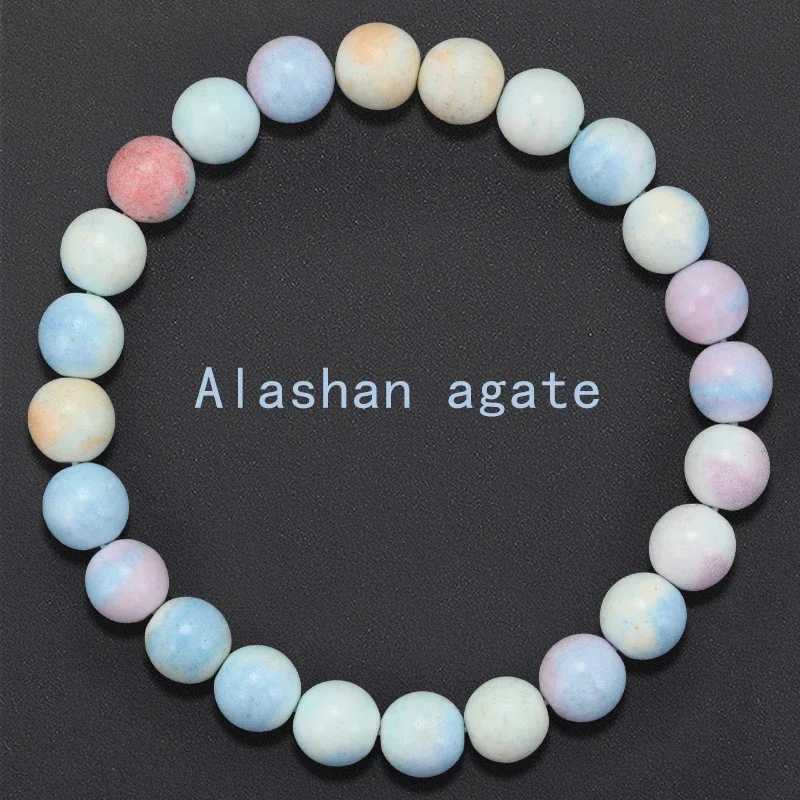Rose Quartzs 6/8mm Beads Amethysts Natural Stone Rhodonite Pink Bracelet Hematite Bracelets For Women Men Jewelry DropshipingX24