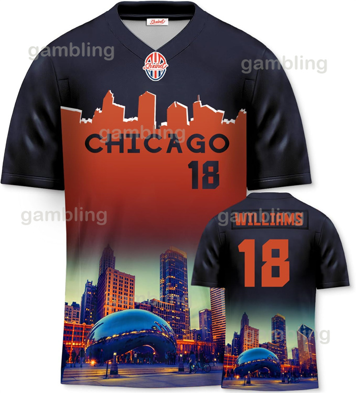 18 Williams 15 Rome Odunze DJ Moore Jaquan Brisker Darnell Wright Cole Kmet Devin Hester Walter Payton Montez Sweat Keenan Allen D'Andre Swift 20