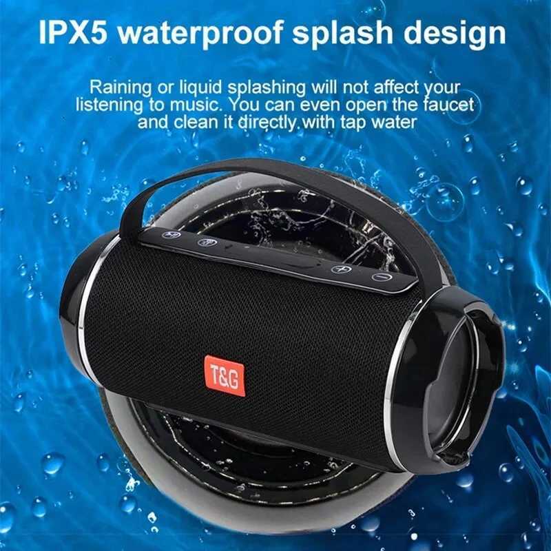 Portable Caixa De Som BT speaker wireless speaker subwoofer radio FM waterproof speaker music Bocina Coluna Blootooth M241004