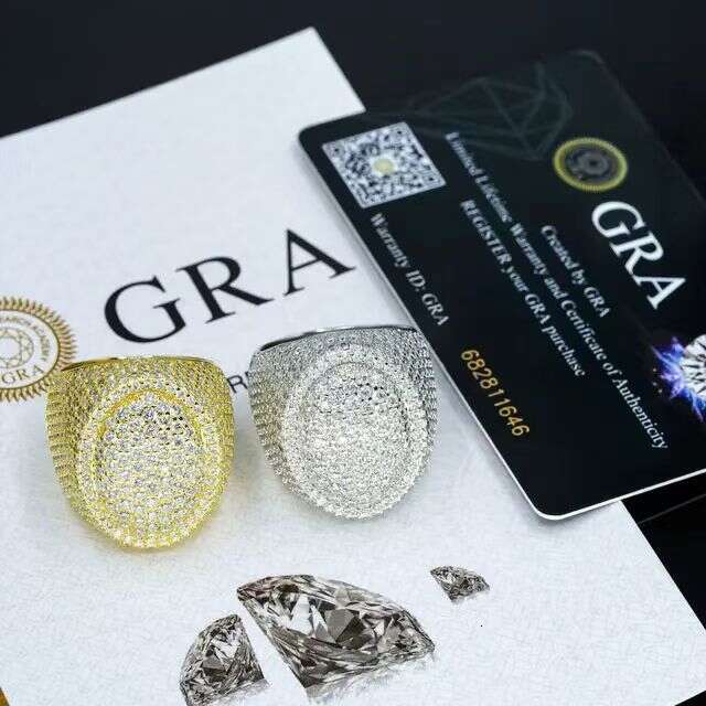 hiphop new egg shaped ring copper inlaid with and full dia personalized hip-hop trendy couple accessories