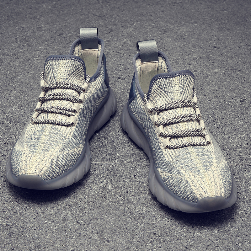 2024 new designer shoes breathable casual shoes mesh sports men's height increasing casual fashion shoes