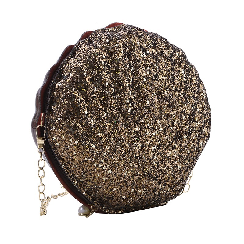 2024 Designer Elegant Shell Women's PU Single Shoulder Crossbody Fashion Phone Bag