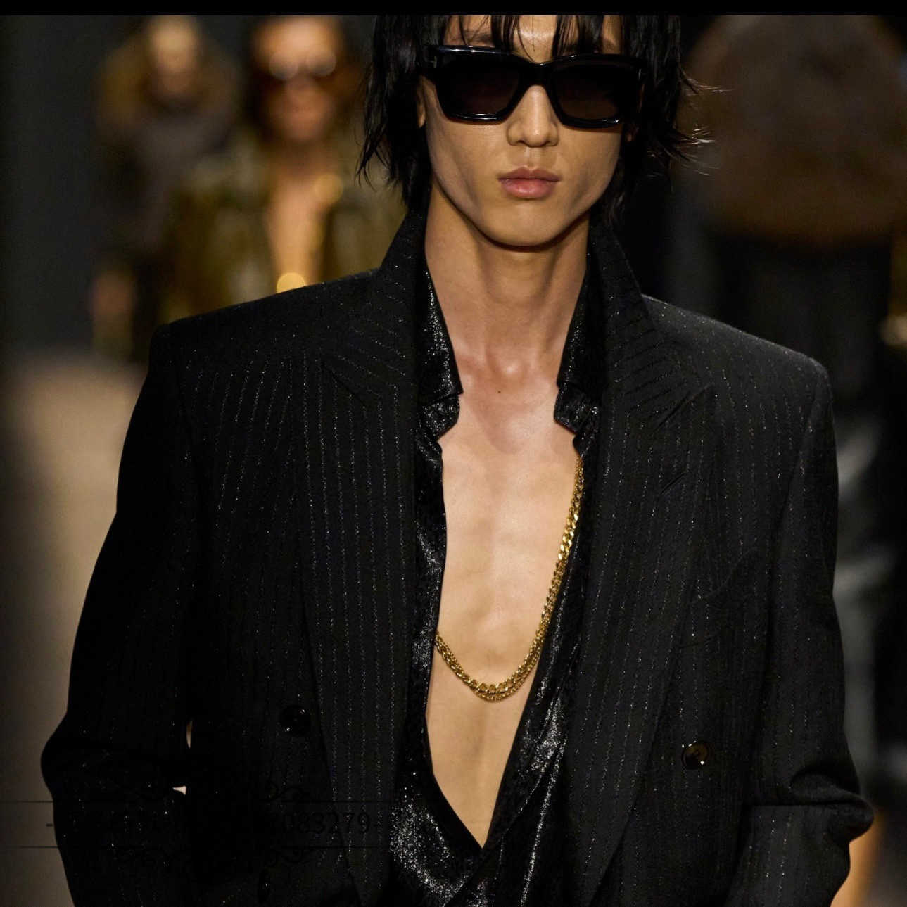 High quality luxury brand sunglasses fashion classic Same Style Fashion Mirror Mens Plate Sunglasses TF1154