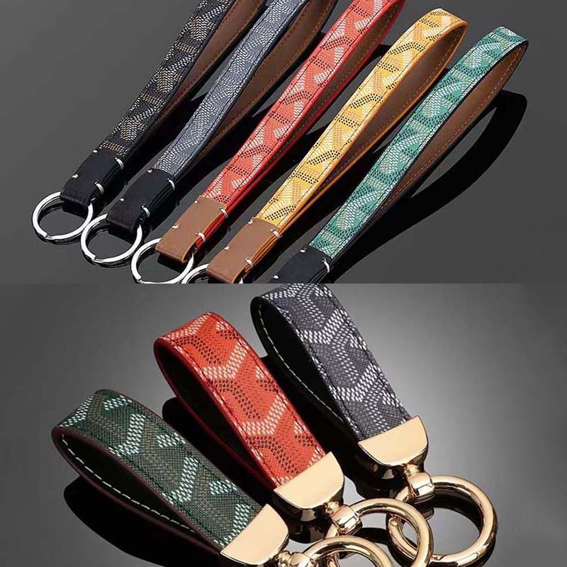 Key chain designer keychain wallet Spike Car keychains Stainless Steel Gold Plated designers keychaines of wallets women keyring Bag Charm with box