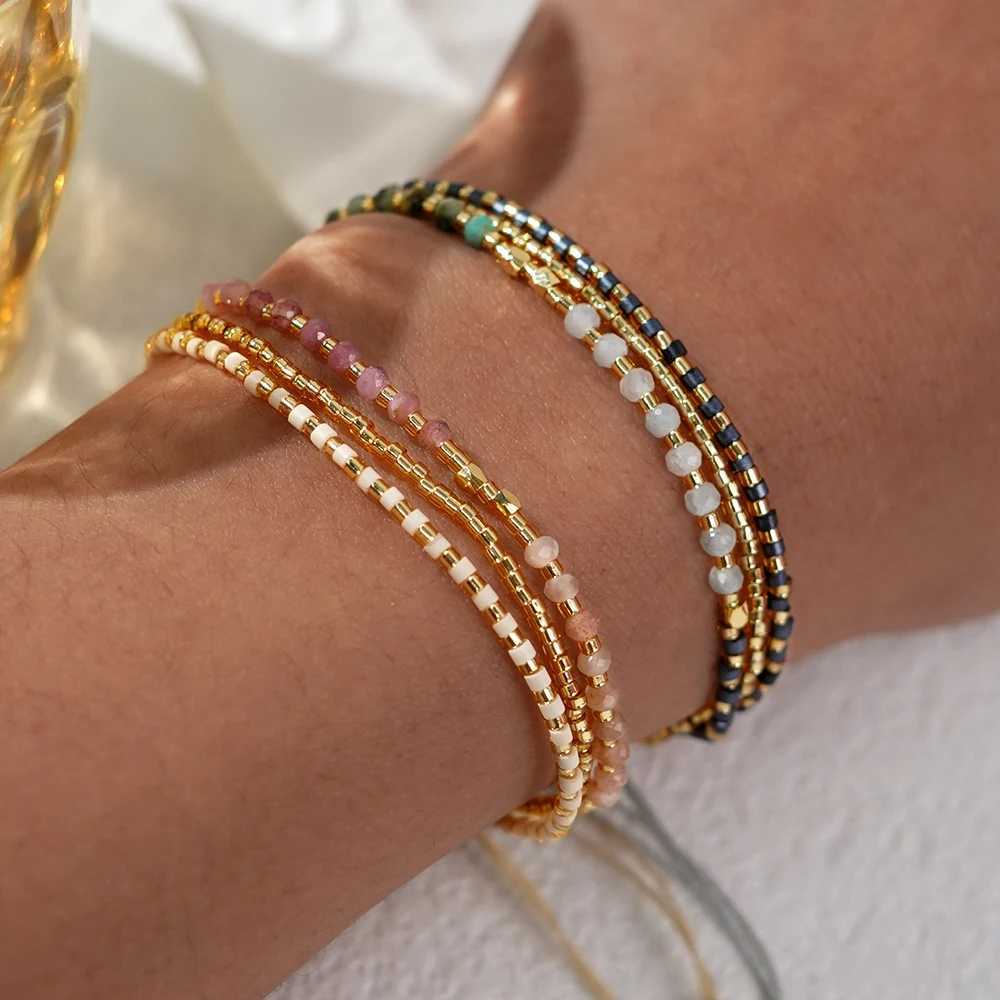 1 Go2boho Boho Fashion Twisted Surfer Bead Bracelet Luxury Bead Jewelry Lucky Summer Beach Gift W241004
