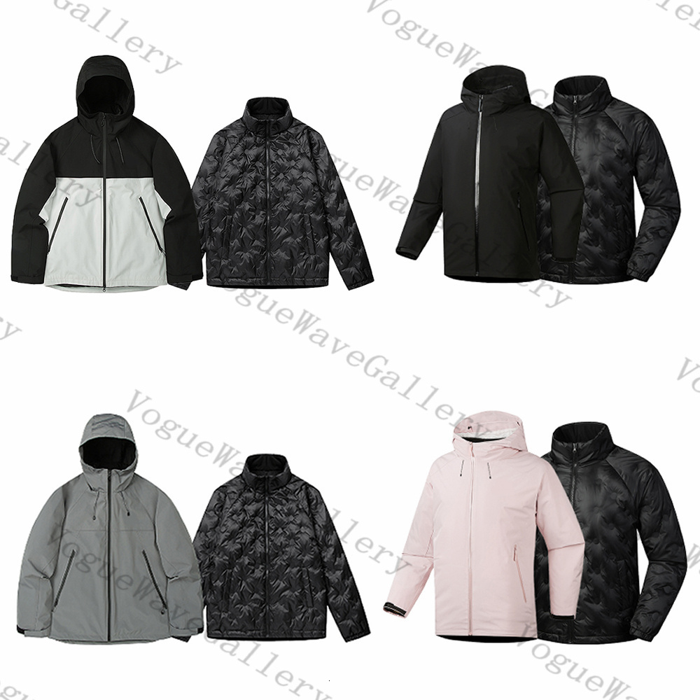 Men Jacket windbreaker removable lining Outdoor zipper jackets Waterproof warm Jackets For sports ARC Men Women SV/LT GORE-TEXPRO Male Casual Lightweight Hiking